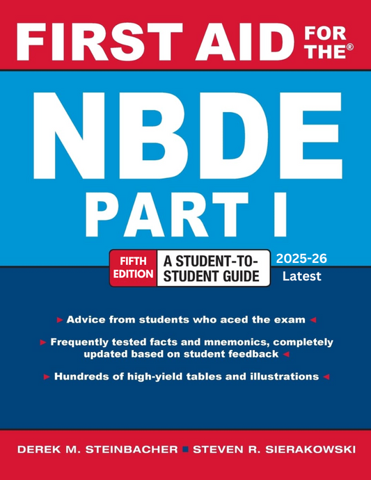 First Aid for the NBDE Part 1 5th Edition