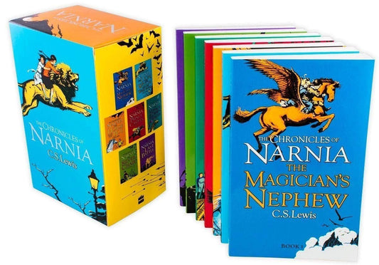 The Chronicles of Narnia 7 Book Set With Box
