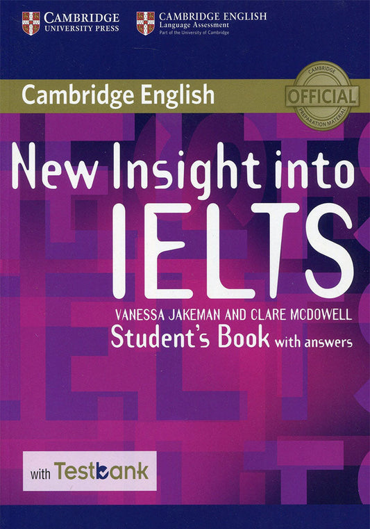 New Insight into IELTS Student’s Book with Answers and Test Bank