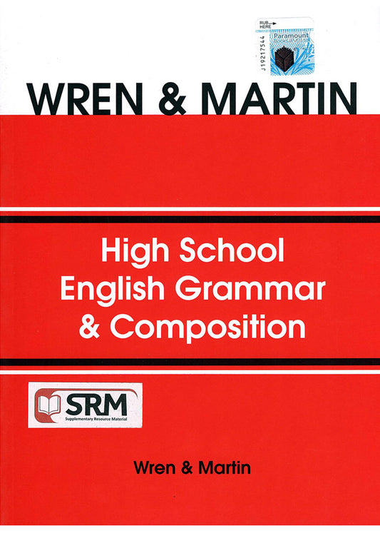 Wren and Martin High School English Grammar and Composition